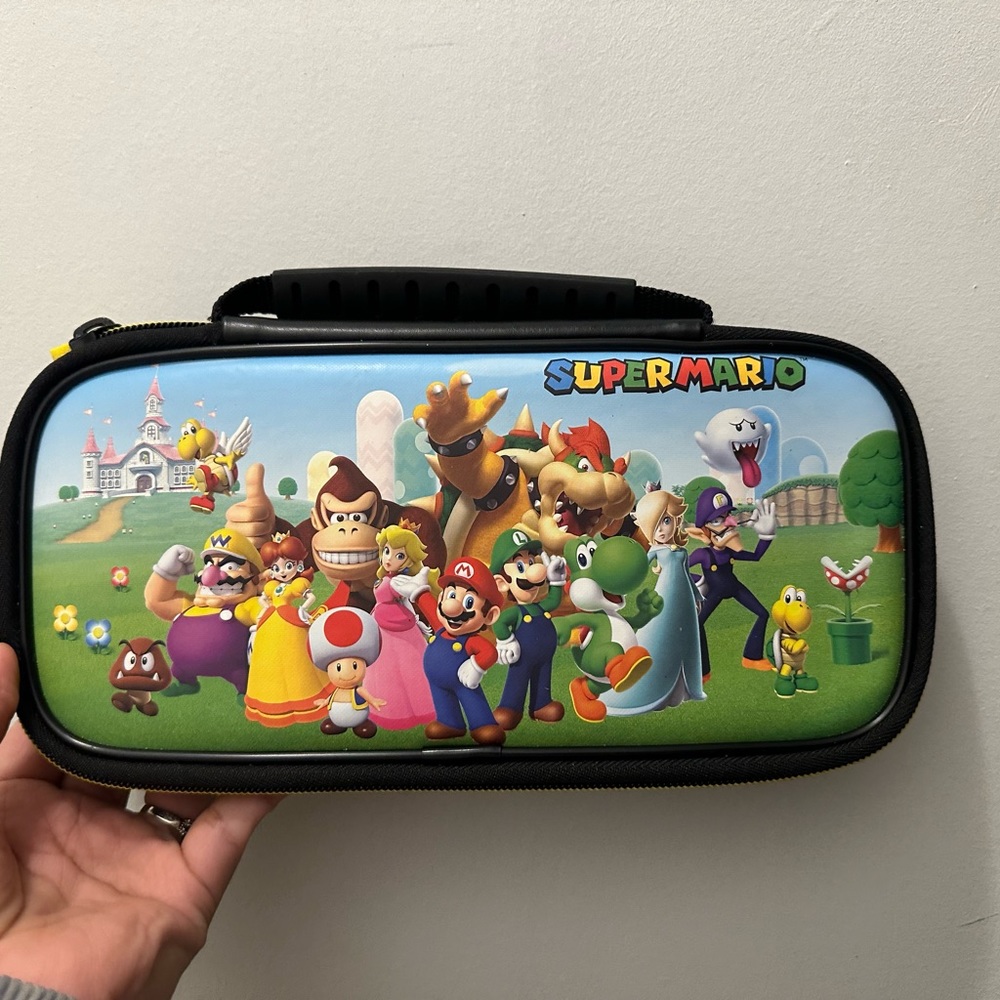 SÚPER MARIO SWITCH CASE.